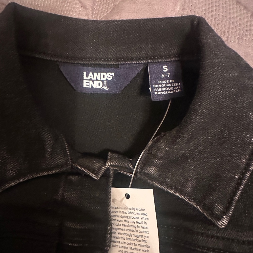 Lands' End Charcoal Jacket